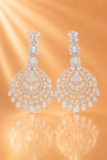 Load image into Gallery viewer, Royal Cascade Earrings