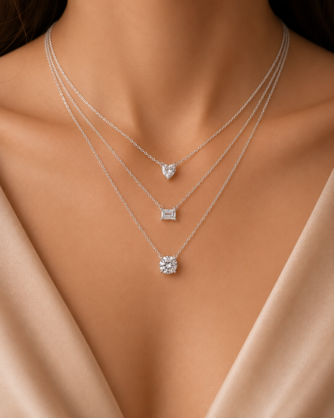 Trinity spark pendant set