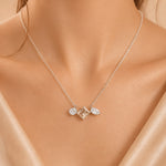 Load image into Gallery viewer, Seren Tri-Stone pendant
