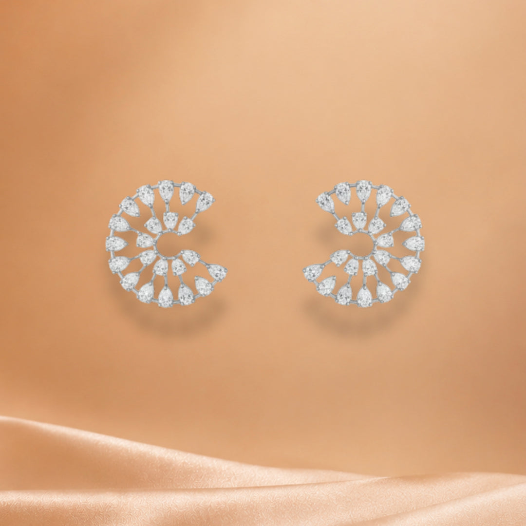 luxe orbit earings