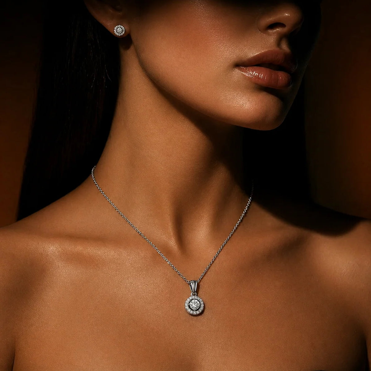 Circle of light pendant set