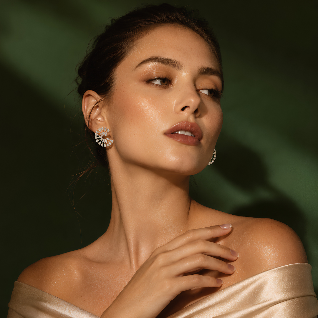 luxe orbit earrings