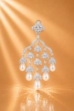 Load image into Gallery viewer, Empress Chandelier earings
