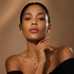 Load image into Gallery viewer, Aurelia Heart Arc Pendant Set
