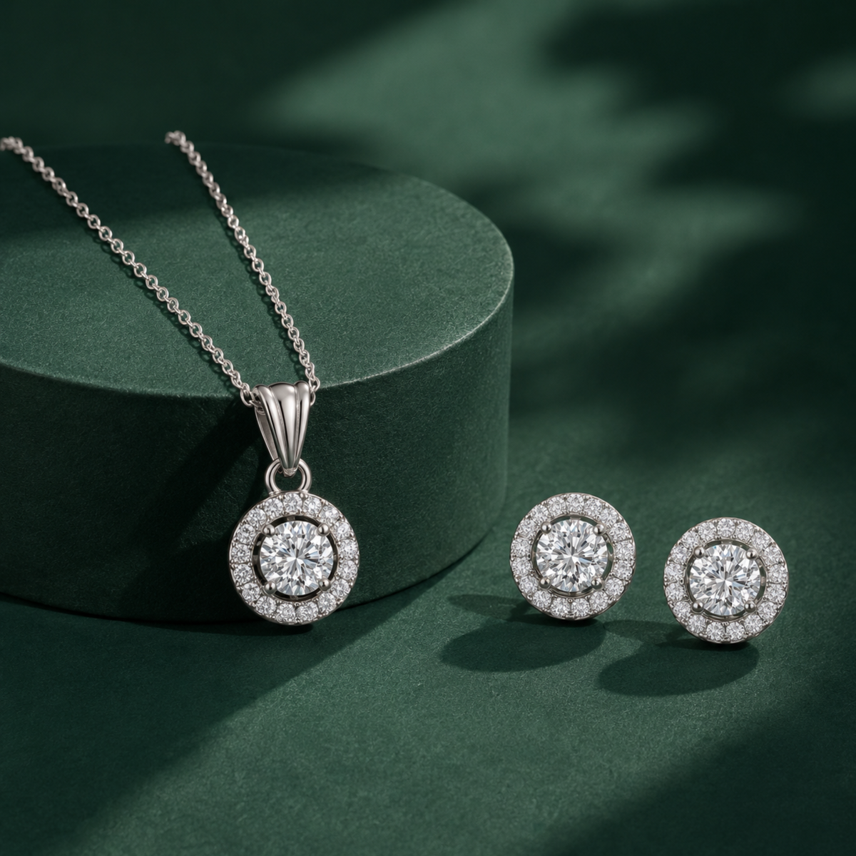 Circle of light pendant set