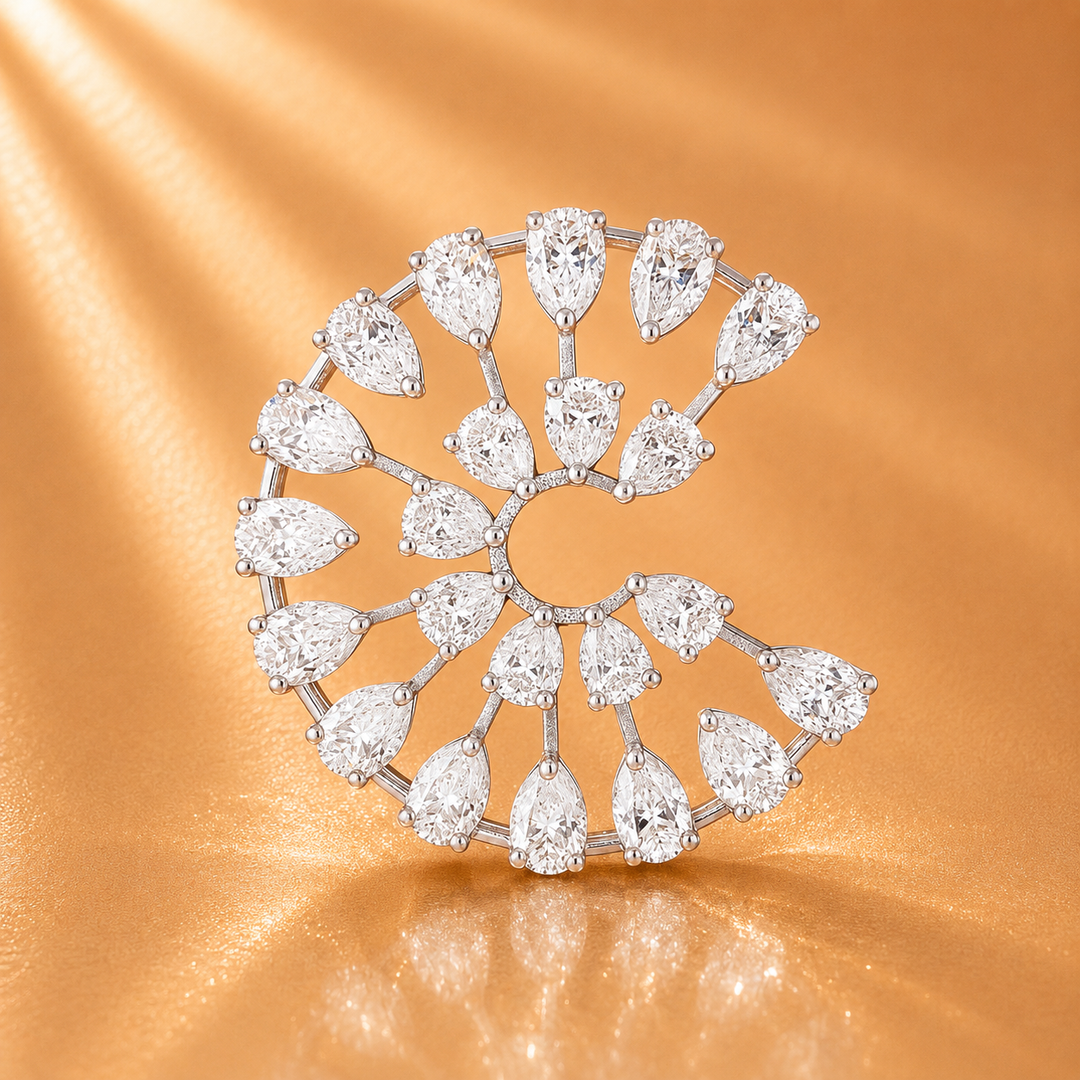 luxe orbit earings
