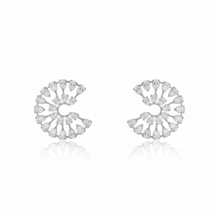 Luxe orbit earings