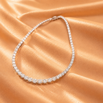Load image into Gallery viewer, Moonfall tennis necklace set
