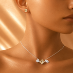 Load image into Gallery viewer, Seren Tri-Stone pendant
