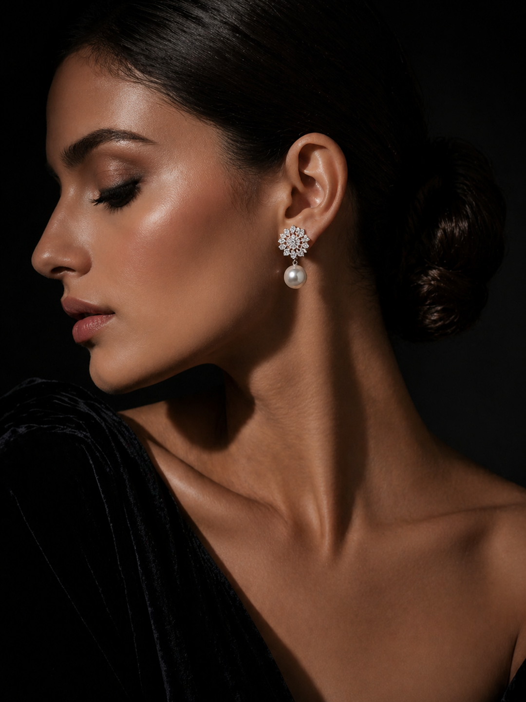 Pearl symphony earings